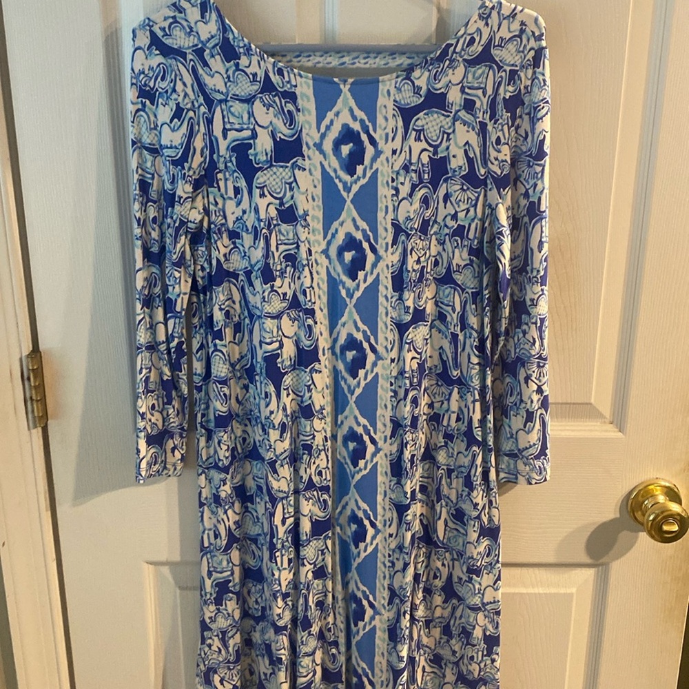 Lilly Pulitzer dress with elephants-Small